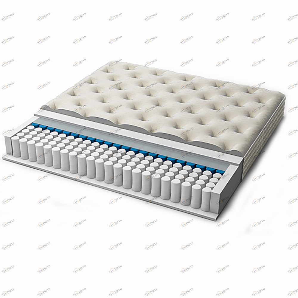 Матрас с независимым пружинным блоком 160x200 Duo Star BELABEDDING  255917 Белый 