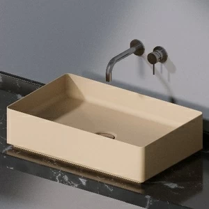 L620131 Накладная раковина на столешницу  прямоугольная A. e T. Italia Fly