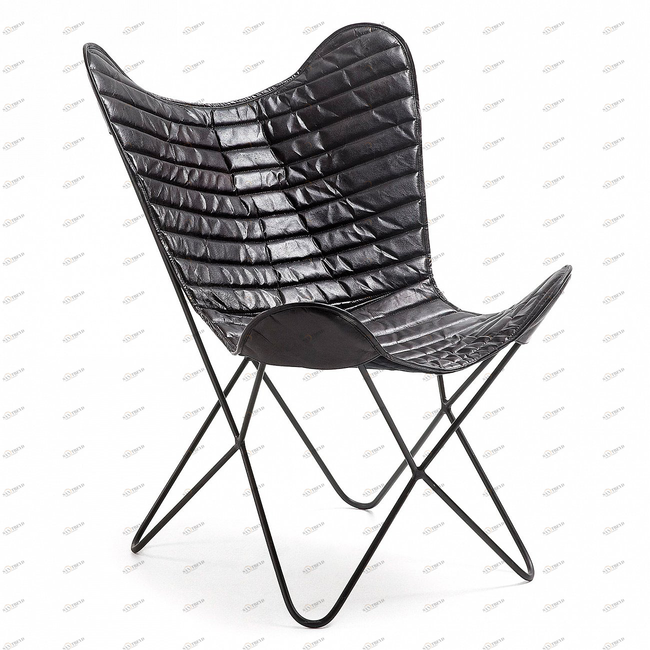 Кресло Flynn черное BARCELONA DESIGN ДИЗАЙНЕРСКИЕ 147979 Черный 