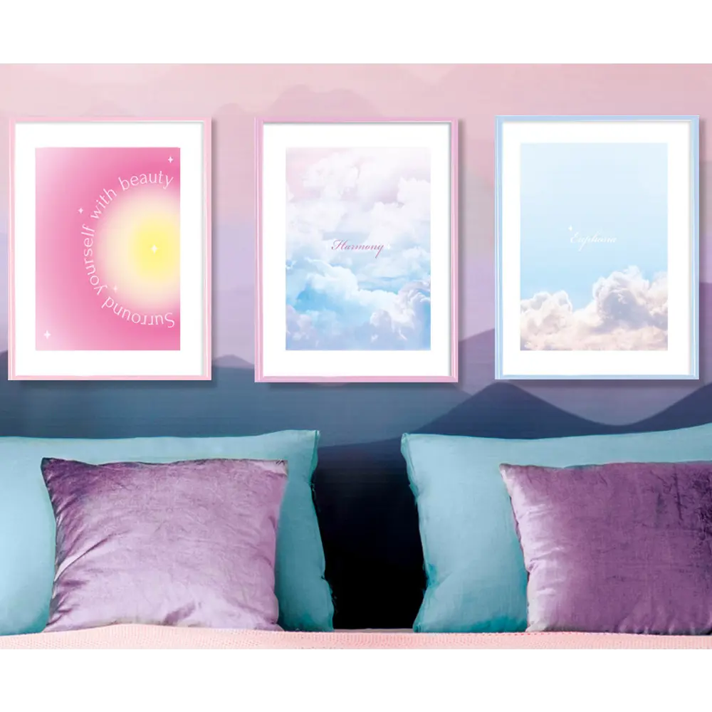 Постер Мечта 21x29.7 см 3 шт АРТ ДИЗАЙН STLM-2008904