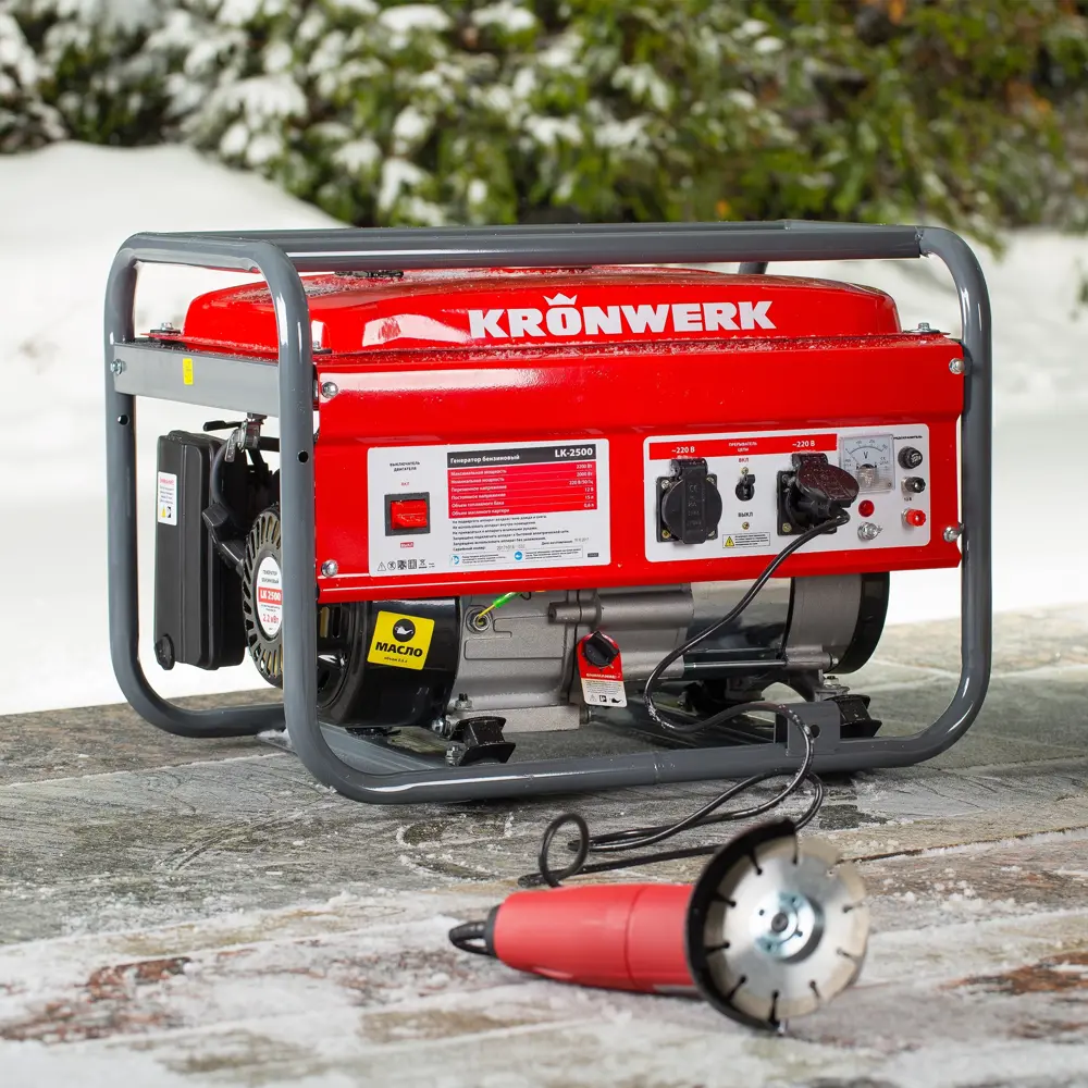 Генератор бензиновый Kronwerk LK 2500 2 кВт STLM-2150086 - Вид №2