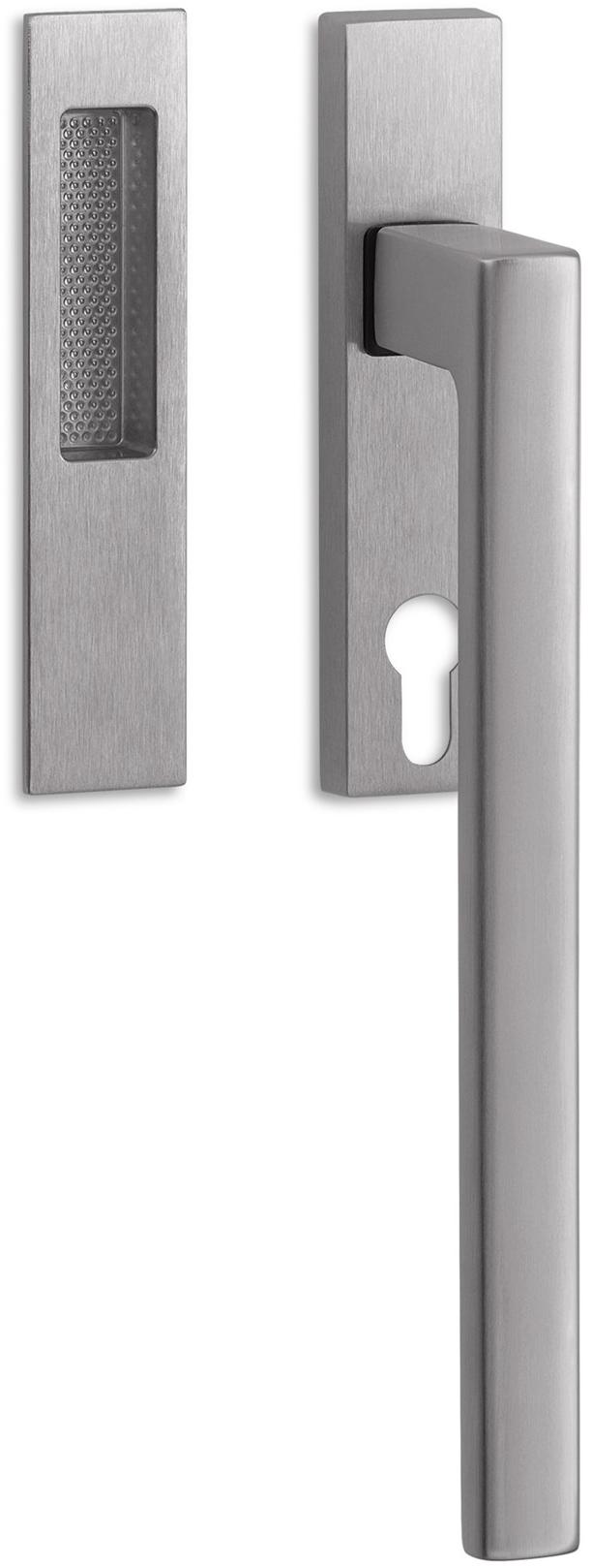 Ento Оконная ручка dk на пластине Unit 6207 - Вид №1