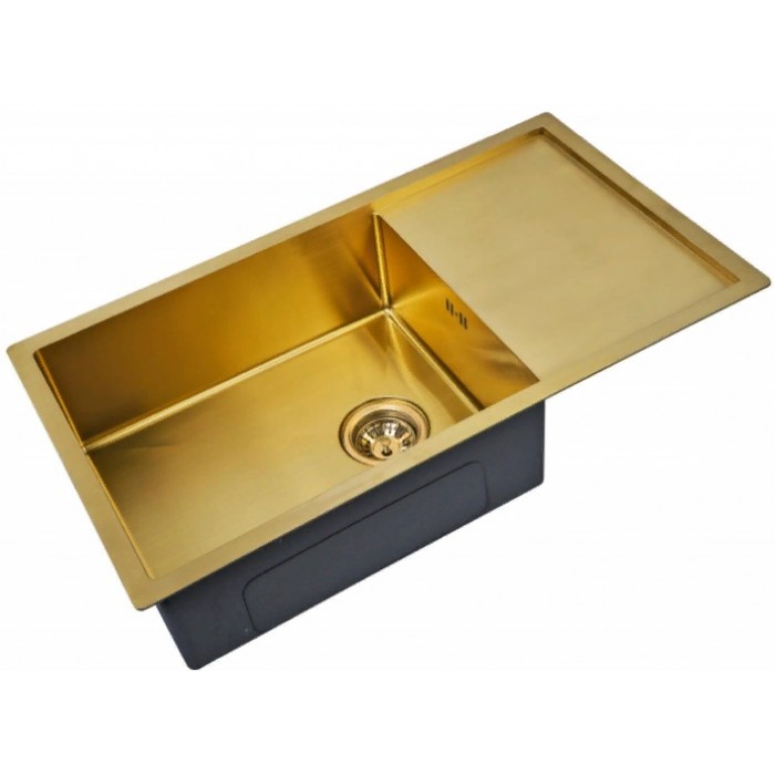 Мойка Zorg SZR-7844 BRONZE, Zorg SZR 7844 BRONZE Мойка кухонная прямоугольная Zorg  - Вид №1