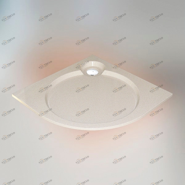 Душевой поддон 90X90X2 СМ R-БЕЖЕВЫЙ GUTEWETTER Shower trays 90X90X2СМRБЕЖЕВЫЙ