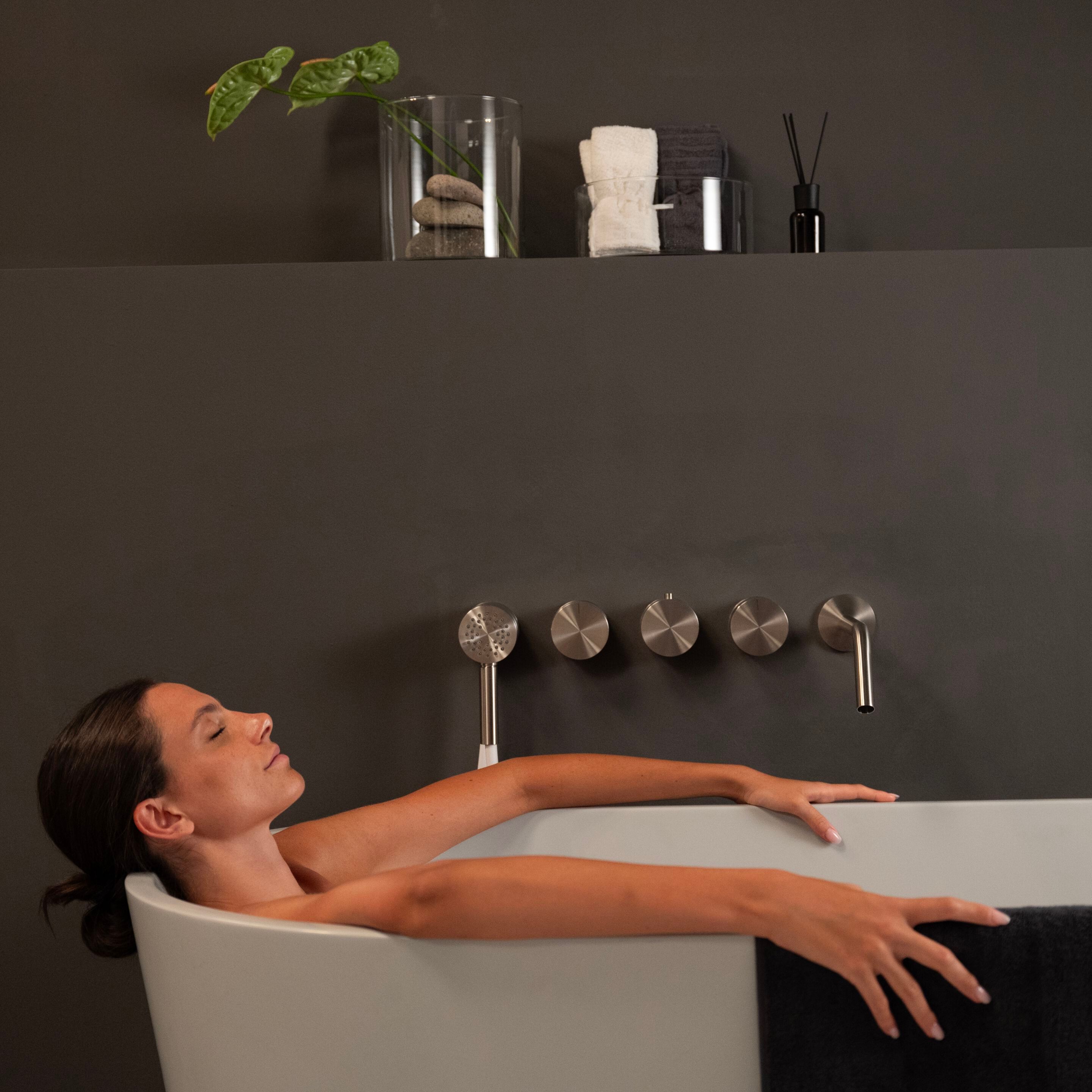 Термостатический смеситель для ванны из нержавеющей стали Amphora катушка ARCH-00106716 - Вид №4