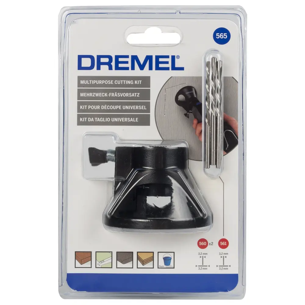 Набор оснастки Dremel 565, резка отверстий, 4 предмета STLM-2150274 - Вид №1
