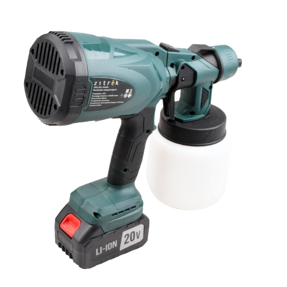 Краскопульт Zitrek ZKSG 20 Li 9200179 STDN-0134480 - Вид №4
