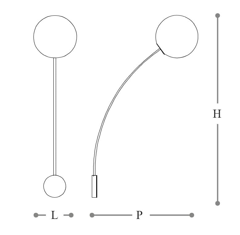 Настенный светильник из дутого стекла Italamp провод ARCH-00072625 - Вид №4