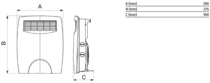 Vortice Тепловентилятор Caldomi sun-id-1445650 - Вид №2
