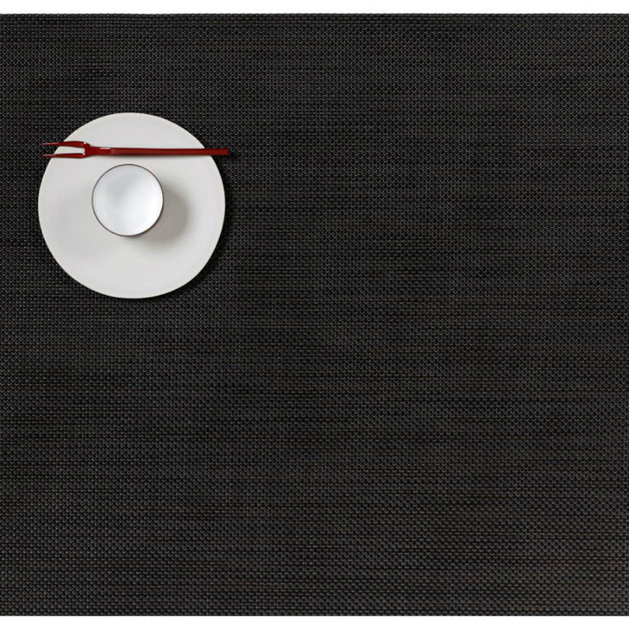 Салфетка виниловая Espresso, жаккардовое плетение, 36х48 см Chilewich C0025MNBKESPR - Вид №1