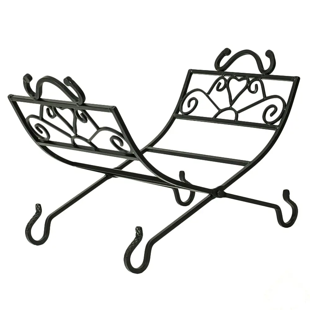 Дровница 68120 ВК, цвет чёрный REALFLAME STLM-2114453