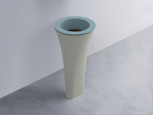 AMLA45-PL+AMPILT-CA+AMCOLT-PM Раковина Amedeo Tondo отдельностоящая cielo Enjoy + Amedeo