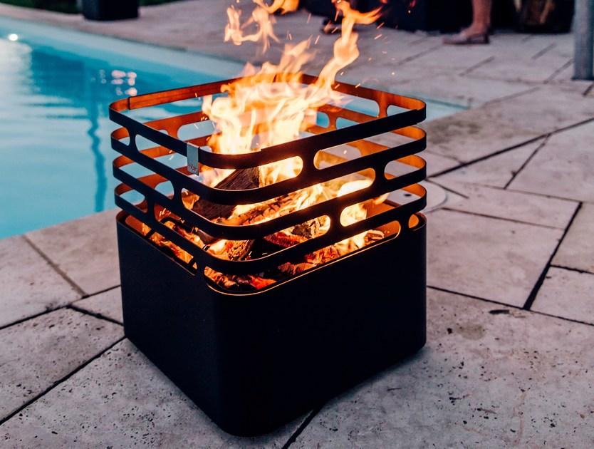 höfats Чаша для барбекю / огня из стали с порошковым покрытием Cube 020101 - Вид №3