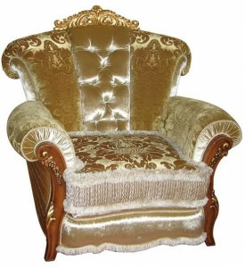 Barnini Oseo Кресло с обивкой из ткани с подлокотниками Reggenza luxury X105