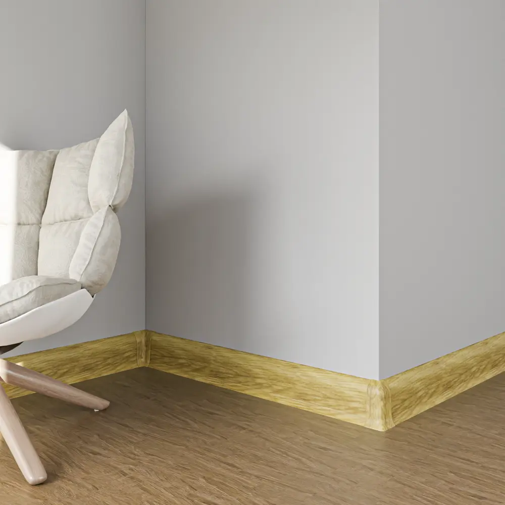 ARTENS Плинтус напольный ПВХ Дуб Байкал с кабель-каналом 7 см 83410241 STLM-0041073 - Вид №4