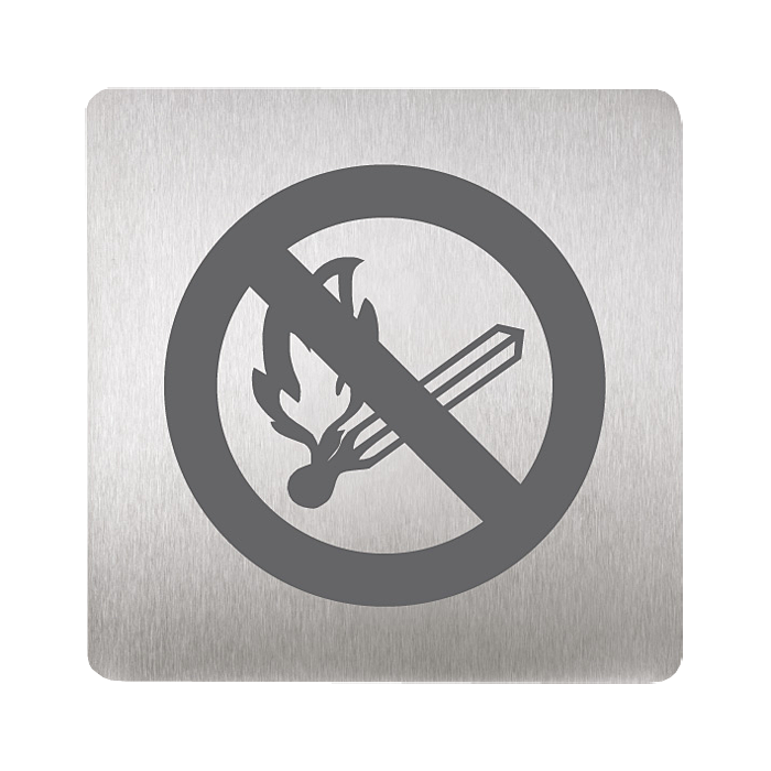 95448 Табличка - запрещение огня SANELA 