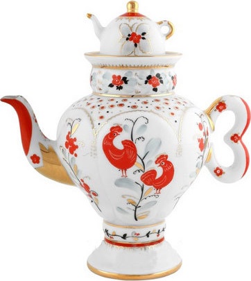 82221 Чайник заварной Фарфоровый Императорский фарфоровый завод Россия 