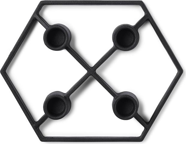 5000012 Подсвечник Prism 4 Black Normann Copenhagen  - Вид №1