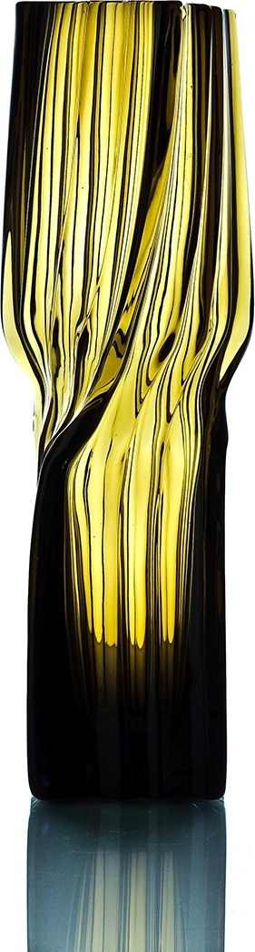 10633411 Гусевской Хрустальный Завод им. Мальцова Ваза декоративная "Архитектон" Хрусталь 