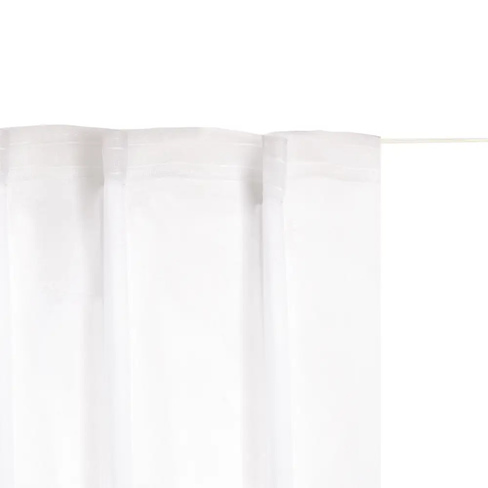 Тюль на ленте Palu 140x270 см цвет белый Santreyd STLM-2102843 - Вид №1