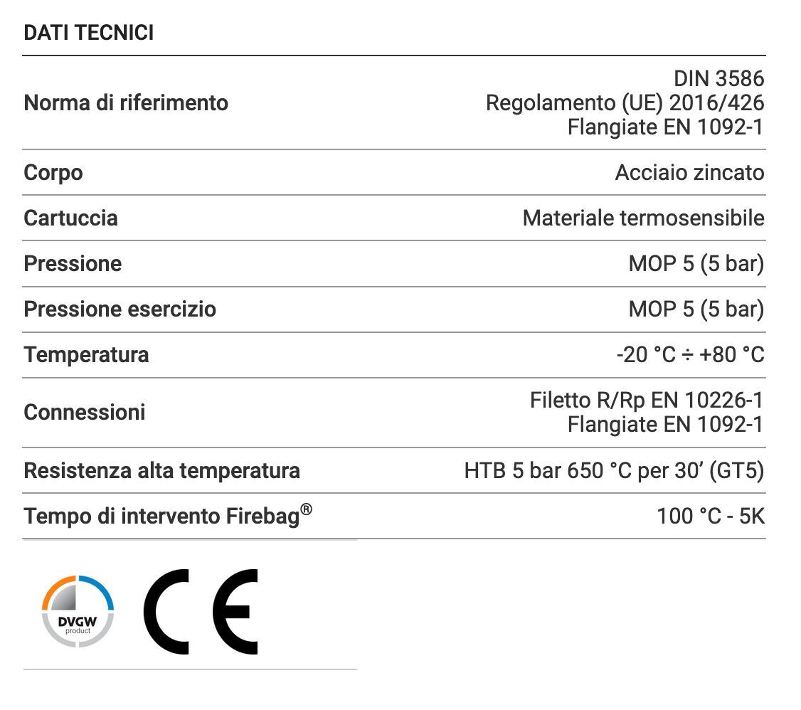 Монтажный комплект для фитинга FIREBAG® фланцевая версия TECO ARCH-00004775 - Вид №2