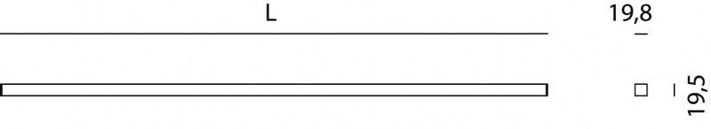 Lucifero's Линейный профиль освещения Microfile sun-id-1423211 - Вид №3