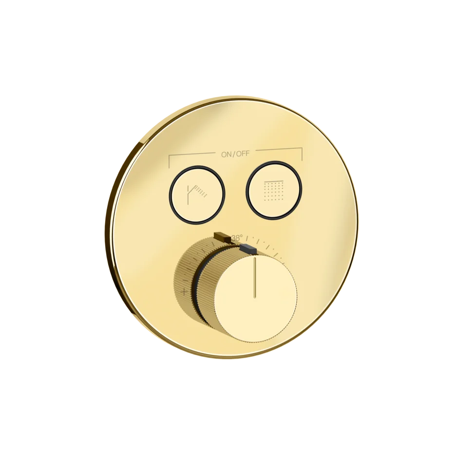 Смеситель для душа 38713 246 Gessi Hi-fi ЗОЛОТОЙ PVD 38713246