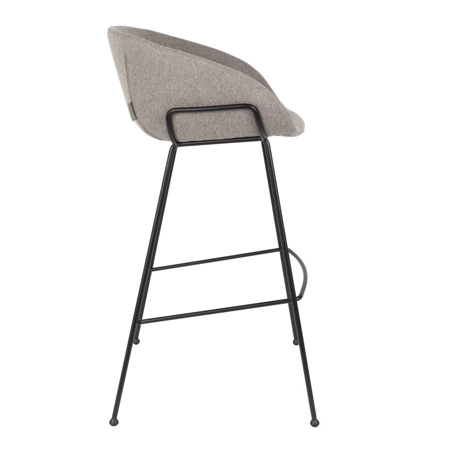 Стул барный Feston серый Zuiver 1500064 - Вид №3