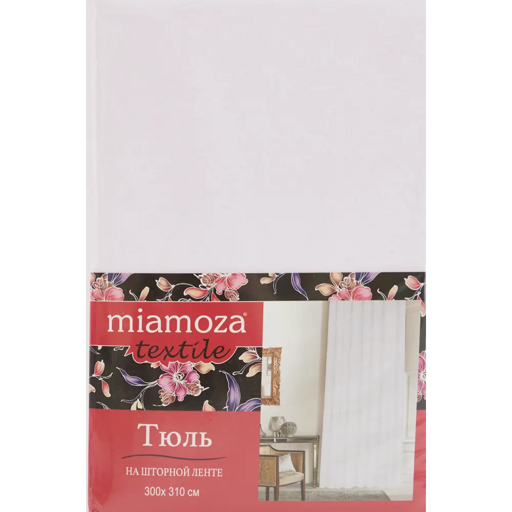 Тюль на ленте «Милена» 300x310 см цвет белый 83325205 STLM-2174999 MIAMOZA  - Вид №5