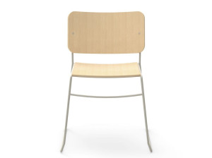 Стул из стали и ясеня