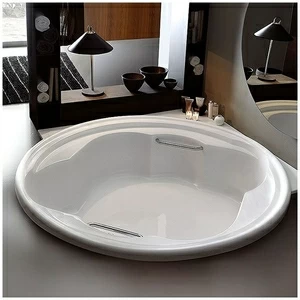 Ванна Gruppo treesse Ninfa V6591 белая круглая большая