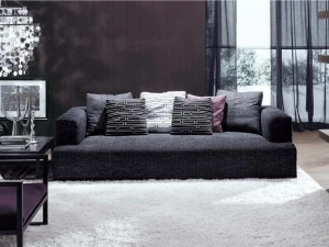 Frigerio Salotti Мягкий 3-х местный диван из ткани Attico