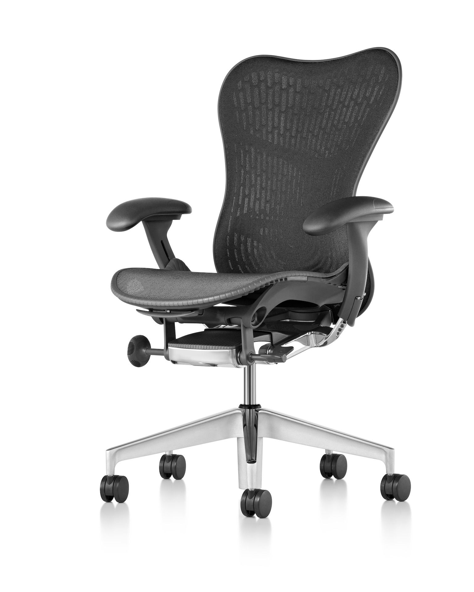 Эргономичное офисное кресло с вращающейся тканью Butterfly Herman Miller Mirra 2 ARCH-00092336 - Вид №76
