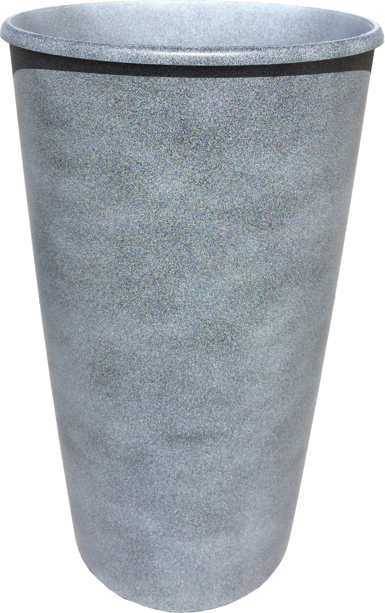 1100-28 Горшок д. цветов Le cone d=28 18,5л(10л) Графит Цветочная коллекция 