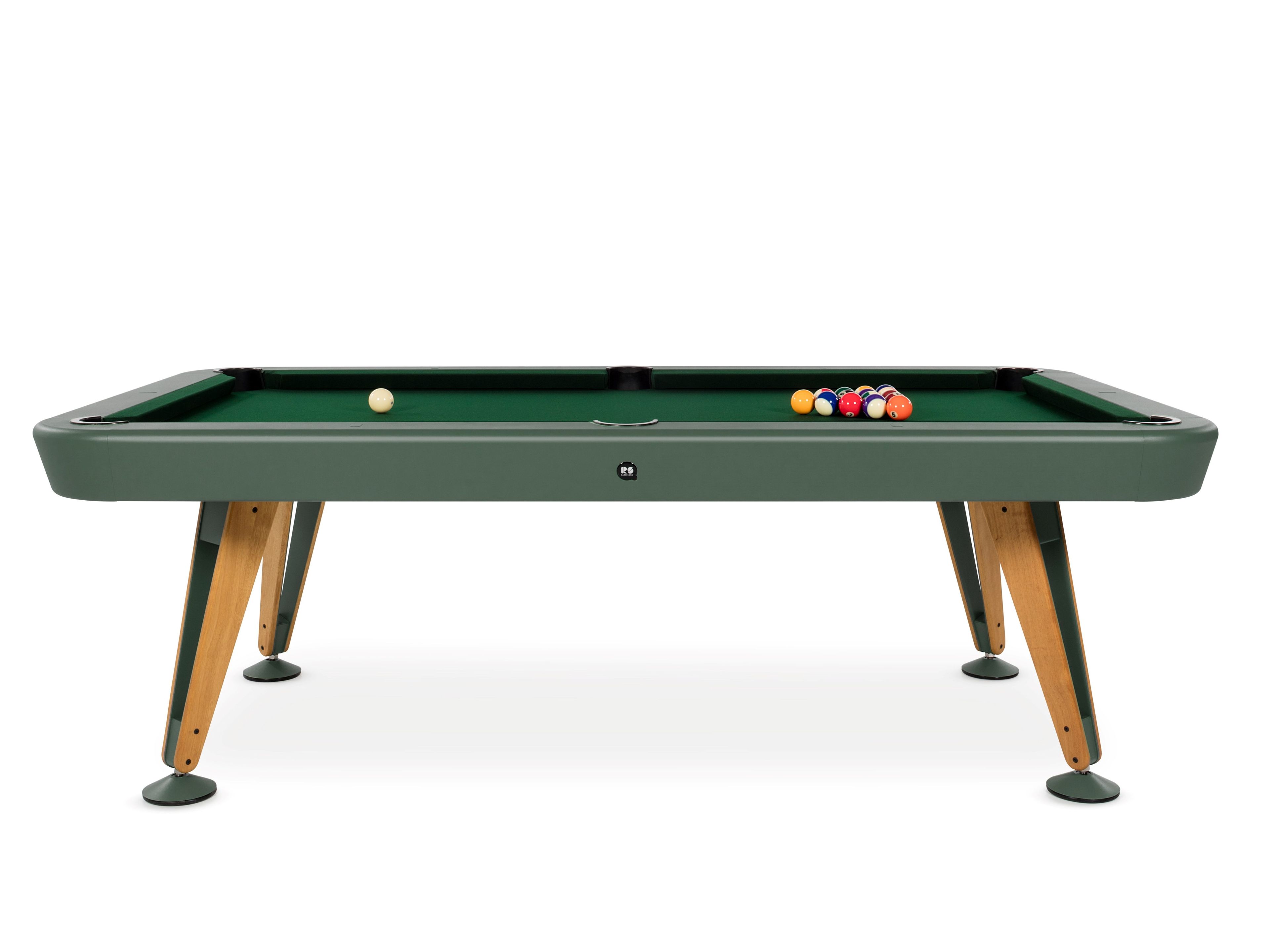 Стальной и ироко крытый бильярдный стол RS Barcelona диагональ ARCH-00007019 - Вид №11