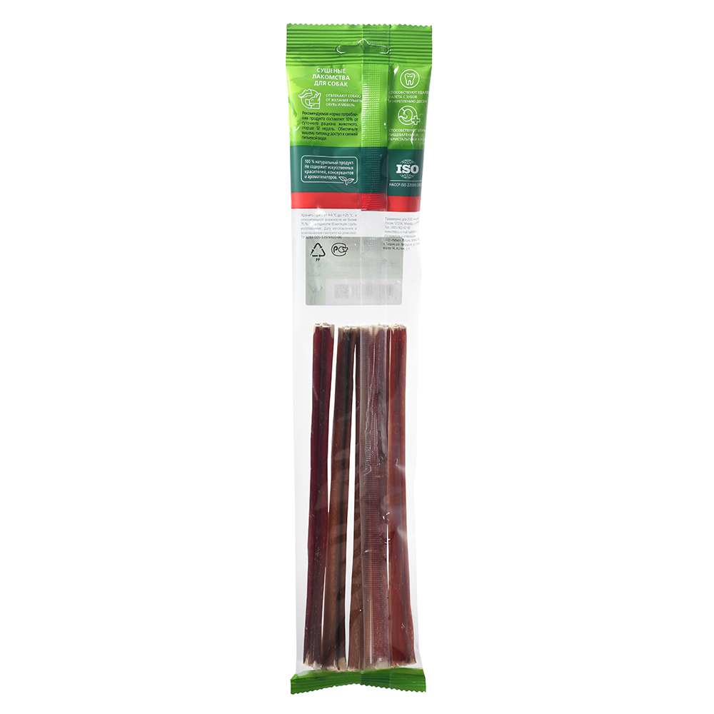 ПР0058646 Лакомство для собак Корень бычий 100г (мягкая упаковка) TITBIT  - Вид №2