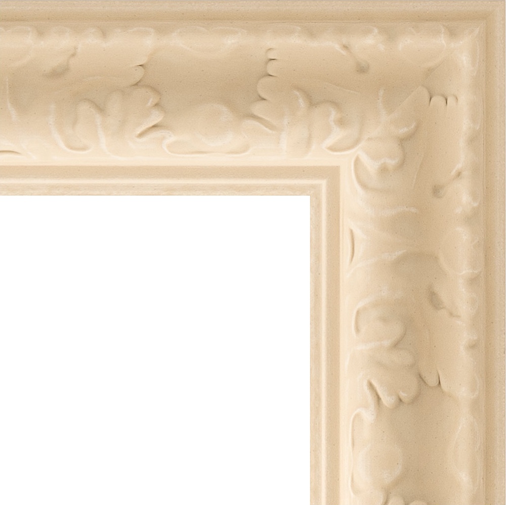 BY 6110 Зеркало напольное с фацетом в багетной раме - старый гипс 82 mm EVOFORM Exclusive floor - Вид №5