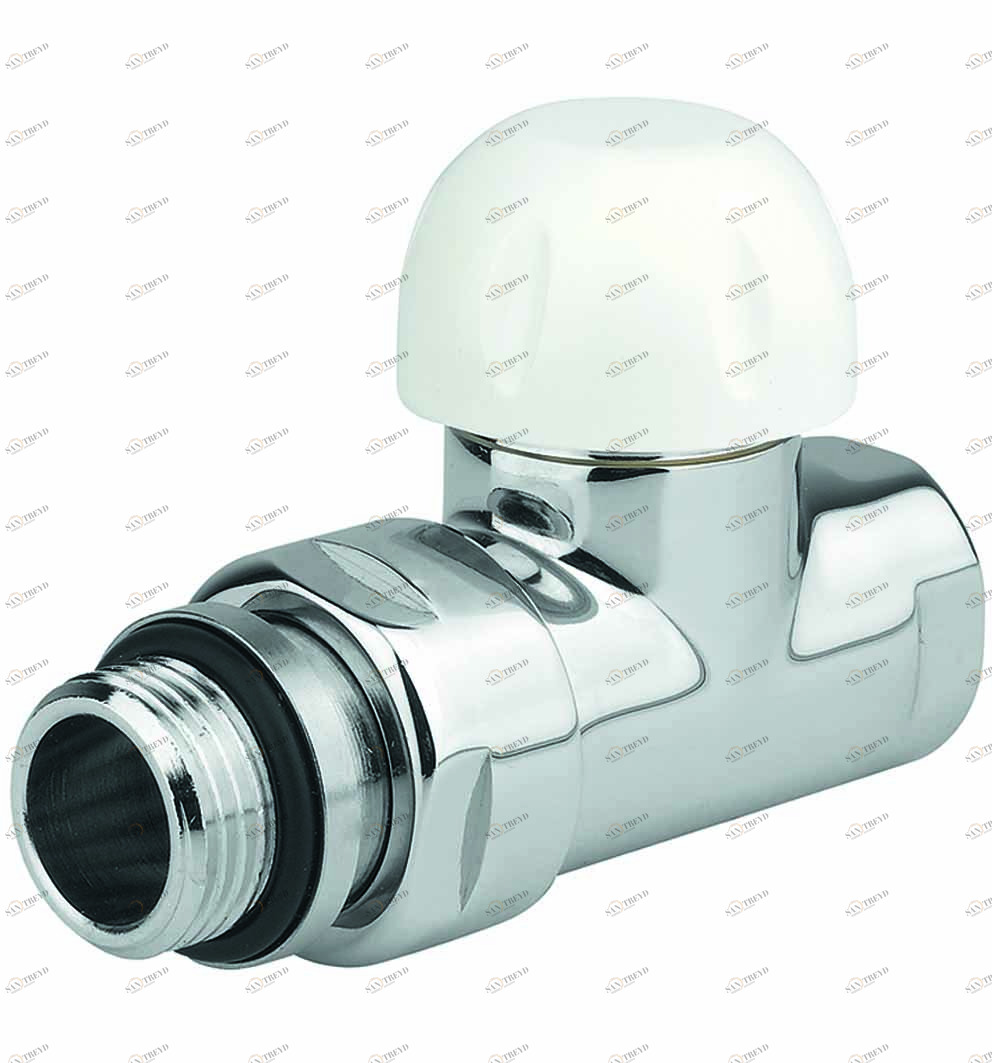 Carlo Poletti V31700M Клапан термостатический угловой с подключением для стальной трубы 