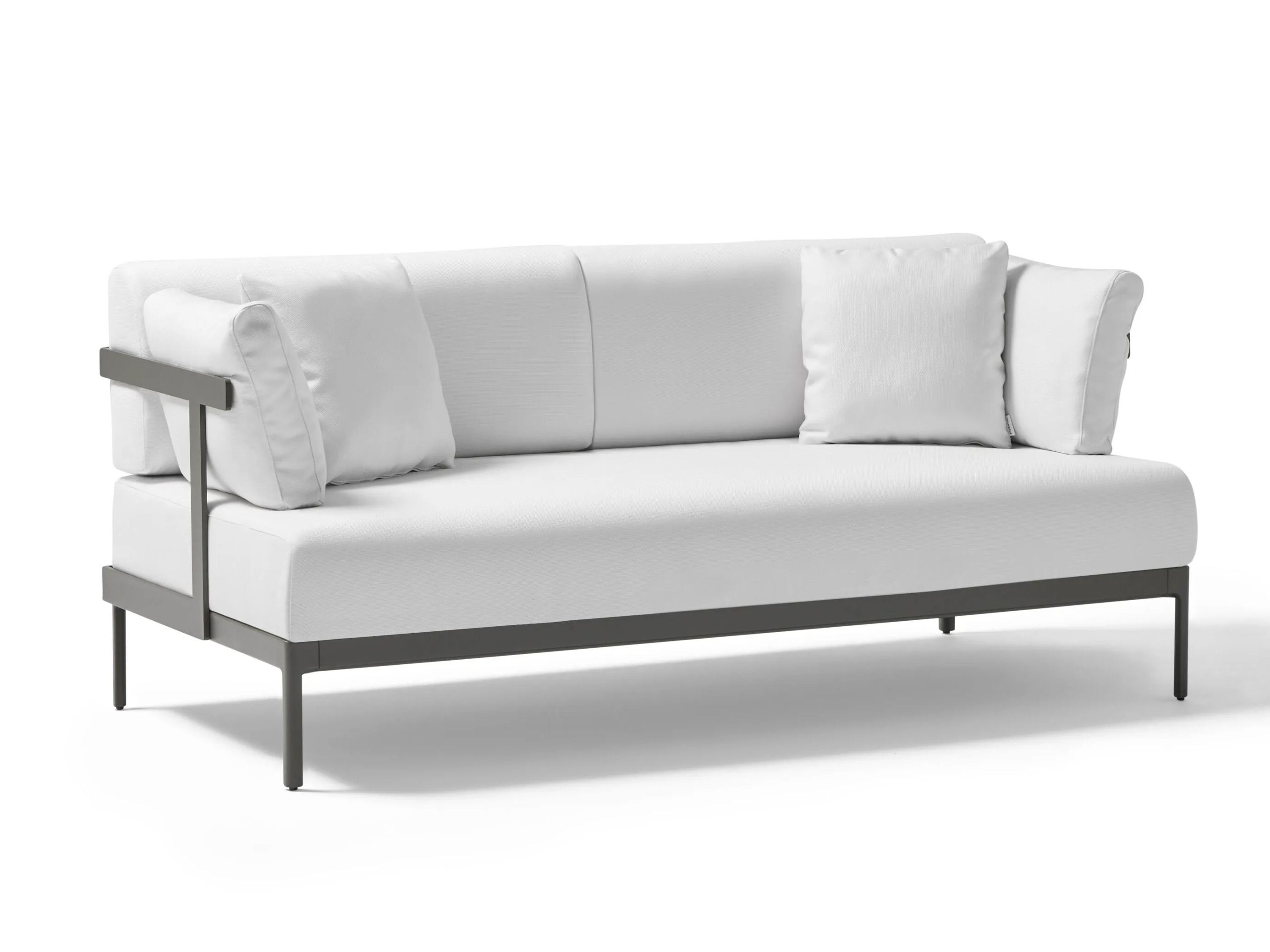 2-местный алюминиевый садовый диван с порошковым покрытием и тканью POINT Legacy ARCH-00023519 - Вид №2
