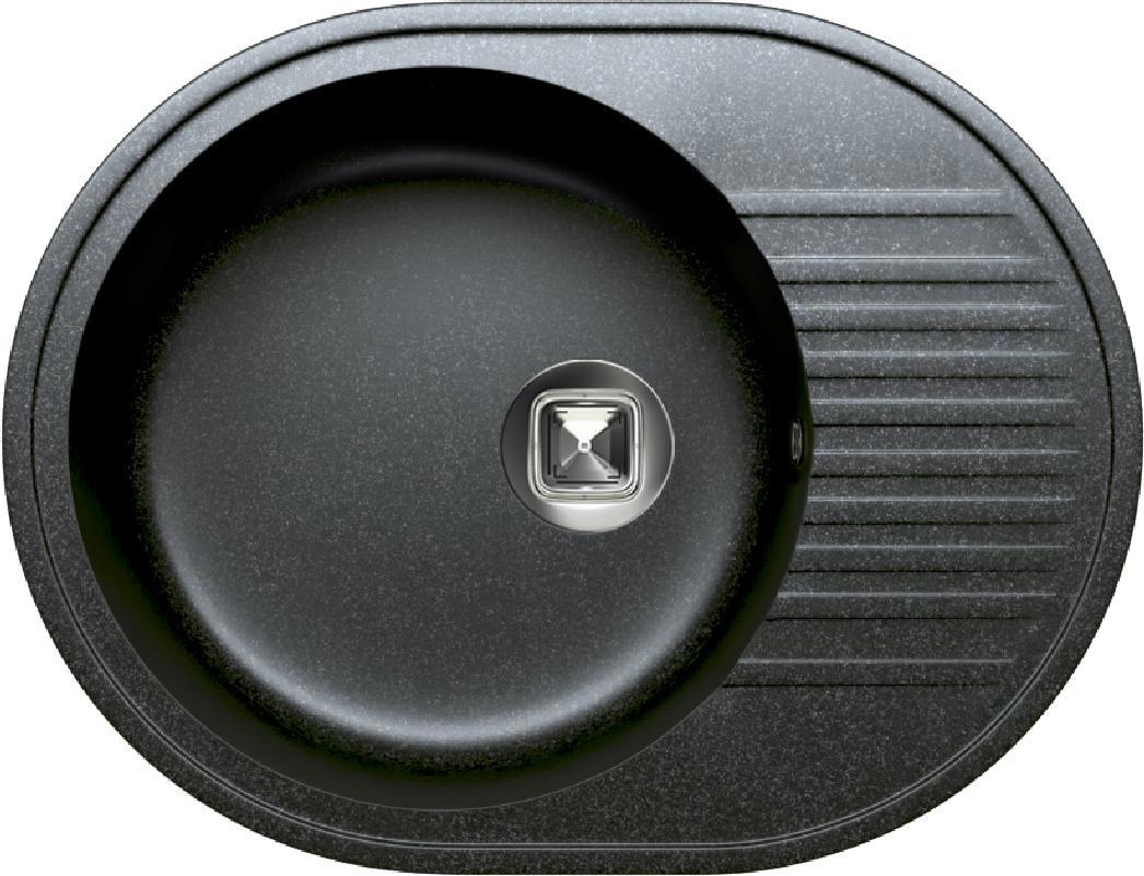 93855687 Врезная мойка R-122 №923 57.50x57.50x20 см искусственный камень цвет белый STLM-0592557 TOLERO