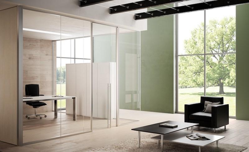 MASCAGNI Подвижная стена из алюминия и стекла Allinone sun-id-1375815 - Вид №12