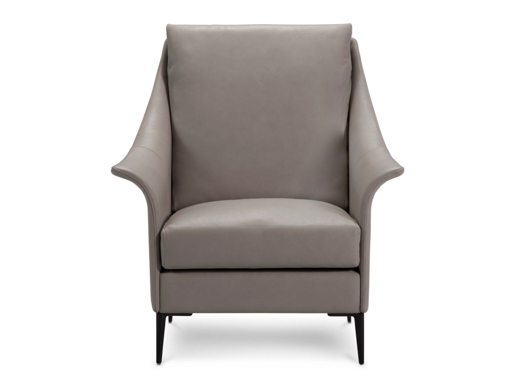 Съемное кожаное кресло с подлокотниками Duvivier Canapés MELCHIOR ARCH-00063954