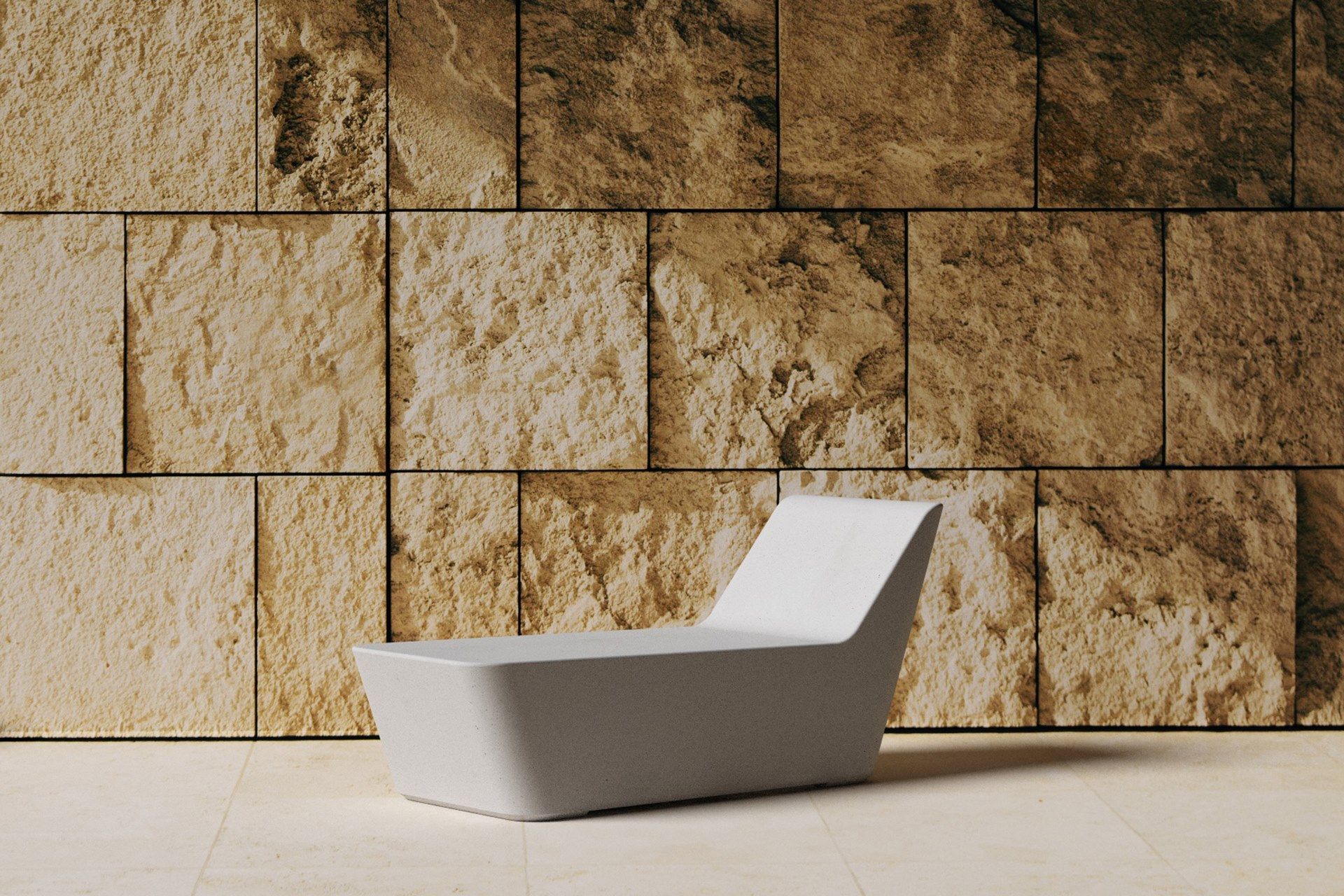 Бетонное наружное сиденье SIT Smooth ARCH-00053812 - Вид №3