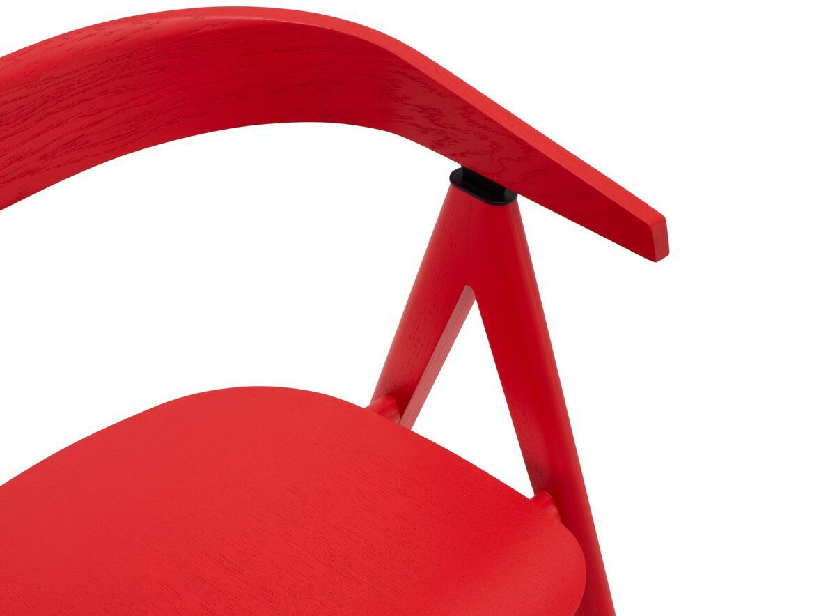 Скамейка из лакированного дуба со спинкой Gazzda Ava ARCH-00028616 - Вид №9