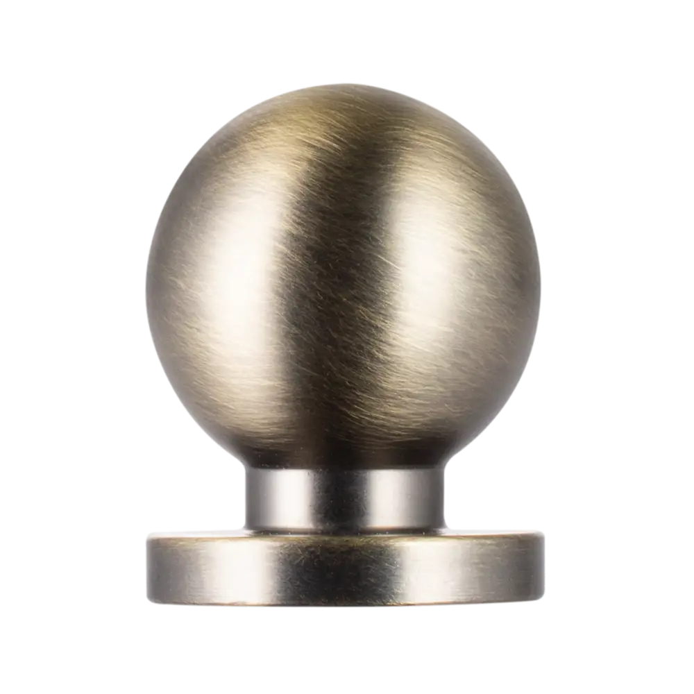 Мебельная ручка-кнопка Edson 22501 25 мм античная бронза STLM-2079598 - Вид №2