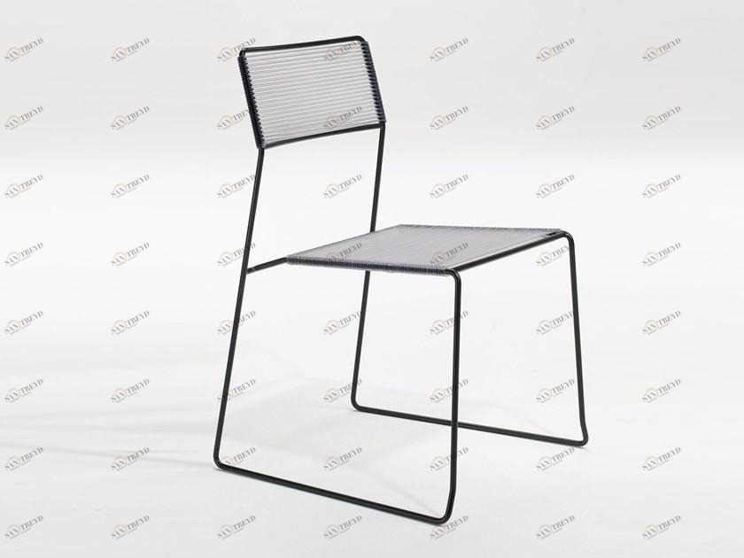 Inday Штабелируемый садовый стул из пластиковой веревки Log sun-id-1448744