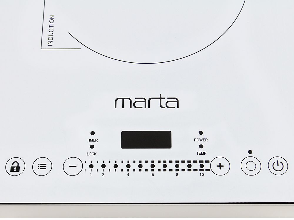 9058371 Плита компактная электрическая MARTA MT-4221 белый STDN-0074108 - Вид №7