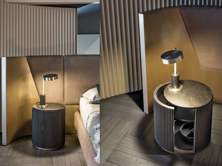 Деревянная круглая тумбочка Shake Hege ARCH-00100792 - Вид №1