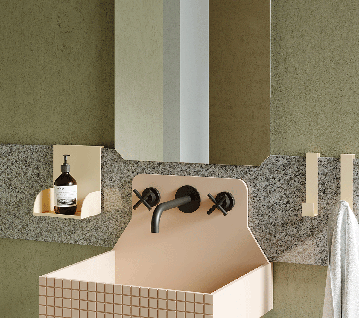 Ex.T FRIEZE Настенное зеркало в металлической раме EXFRIEZESPM/3010 - Вид №3