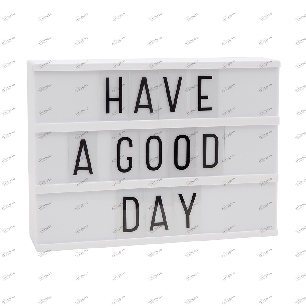 Наборное световое панно Lightbox, белое LITTLE LOVELY COMPANY  281719 Белый Santreyd 